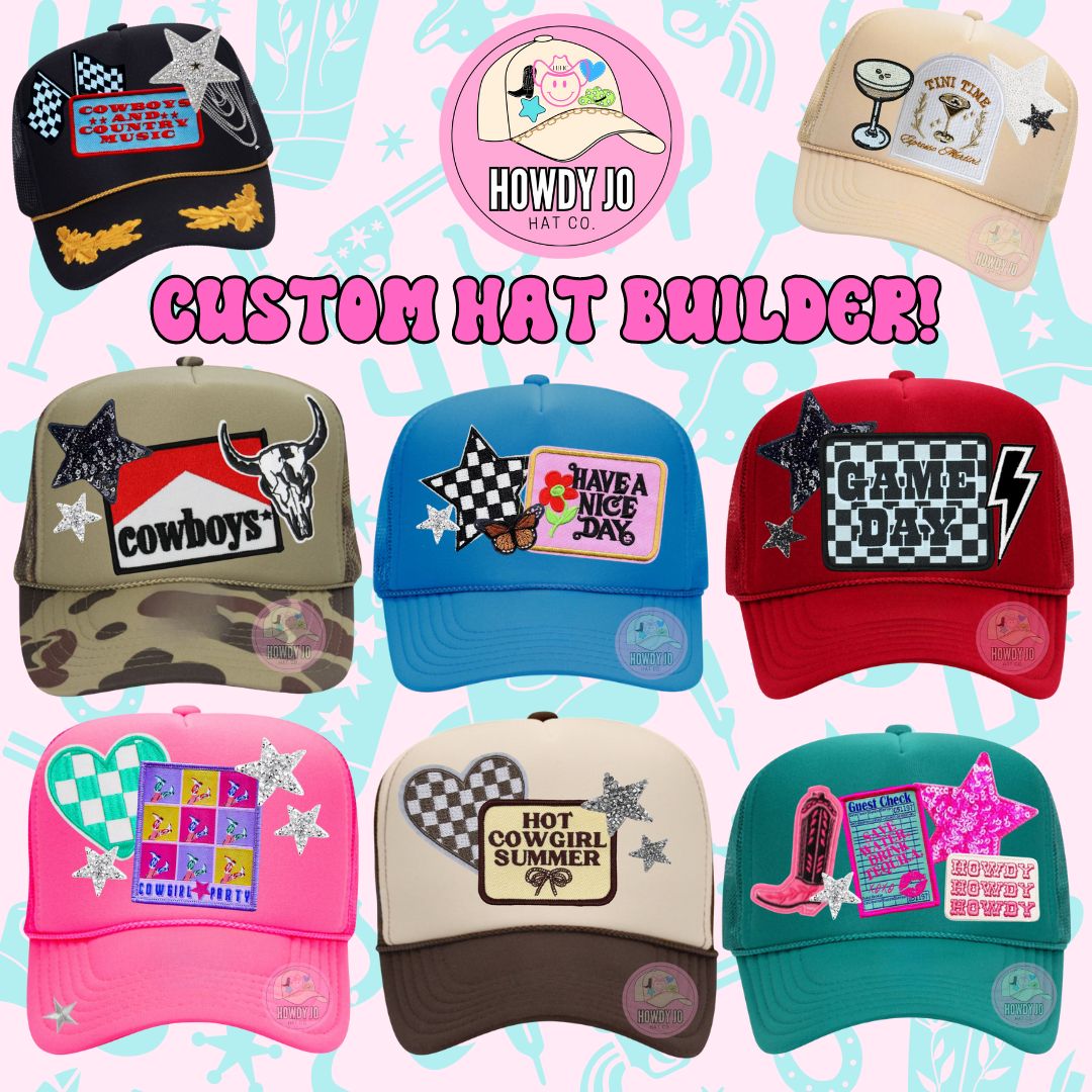 Cheap custom trucker hats online